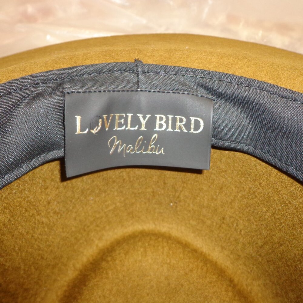 FIRM NEW Free People Lovely Bird Montana Turquoise Wrap Felt Hat S Rodeo - Picture 4 of 16